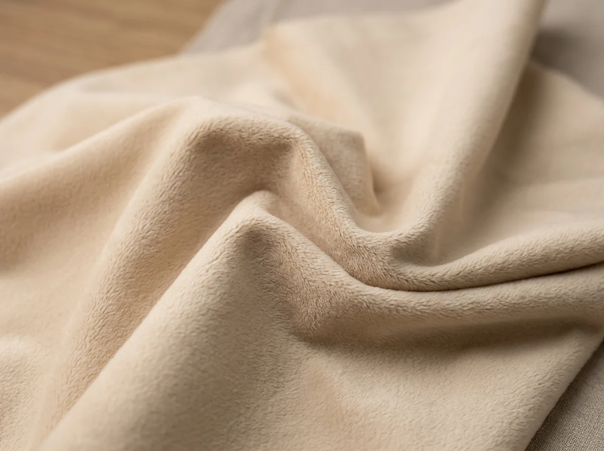 Fine Flat Velboa fabric swatch