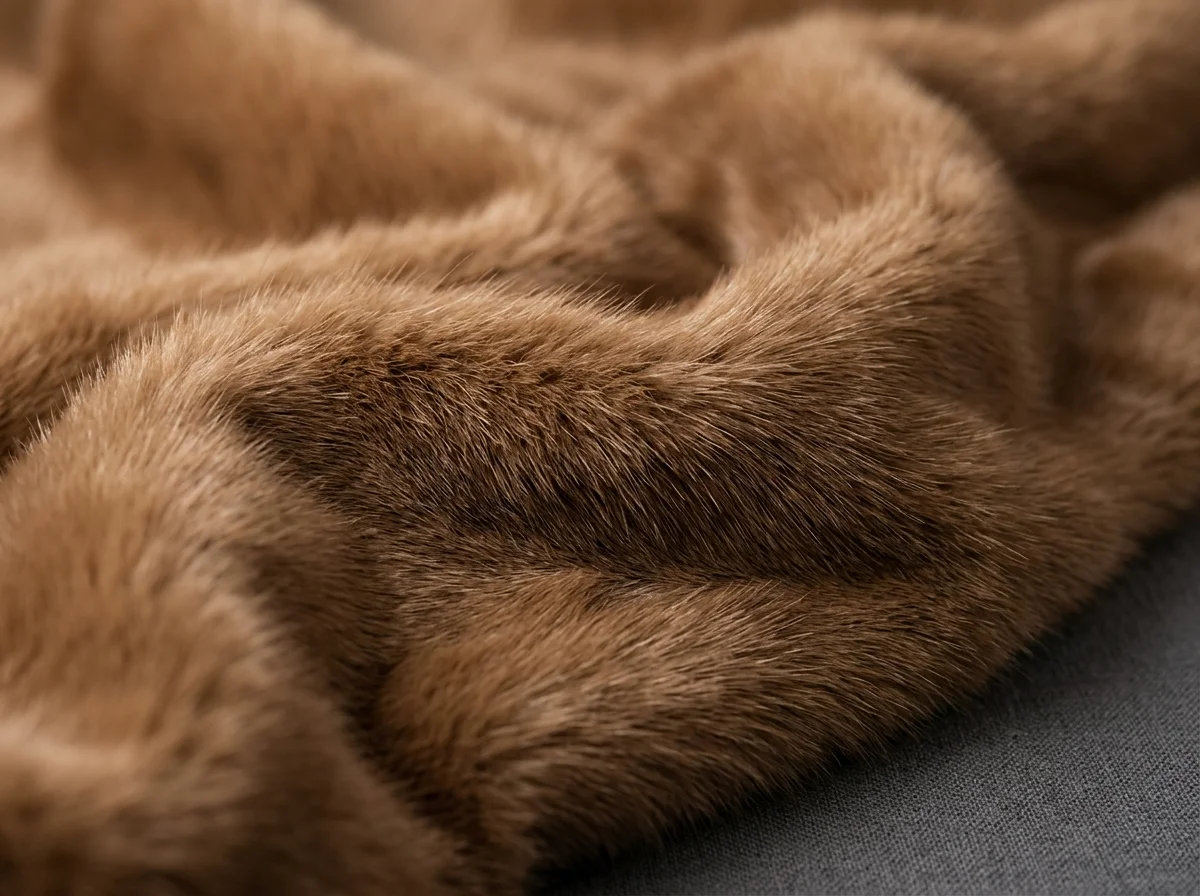 GK Euro-Mink Faux Fur fabric swatch