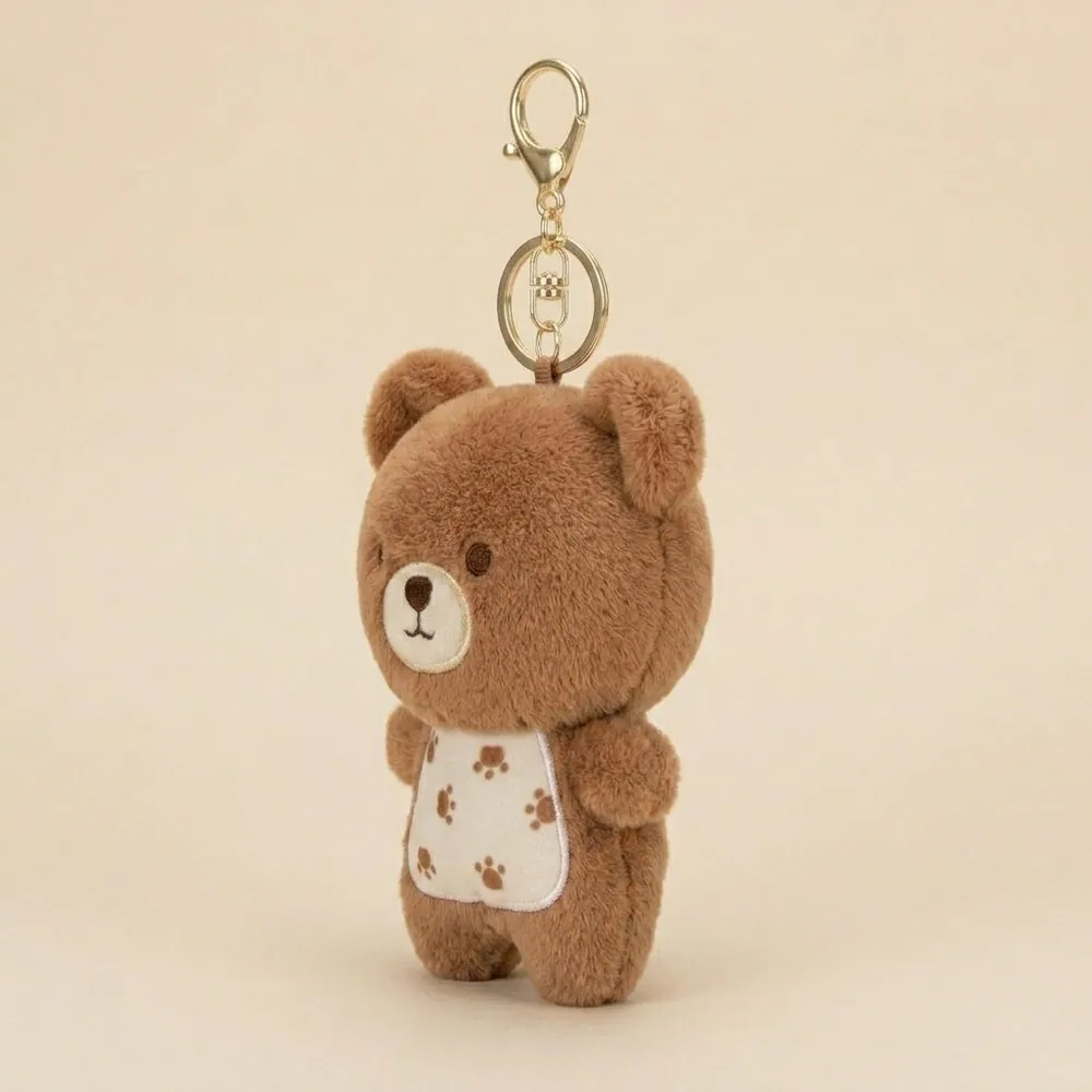 Beanbag Bear Plush Keychain thumbnail 2