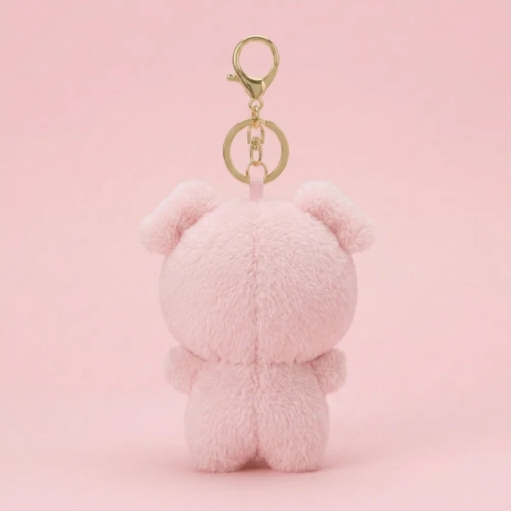 Beanbag Pig Plush Keychain thumbnail 4