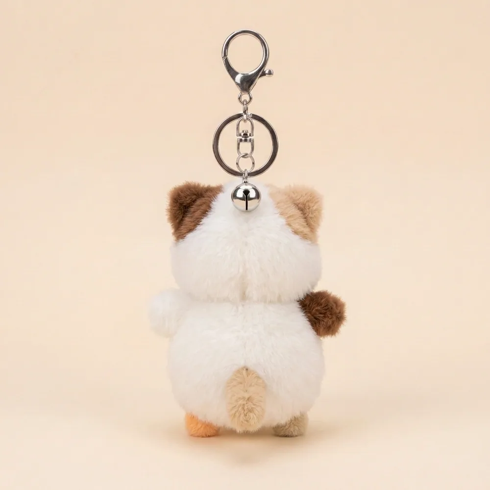 Calico Cat Plush Keychain thumbnail 4