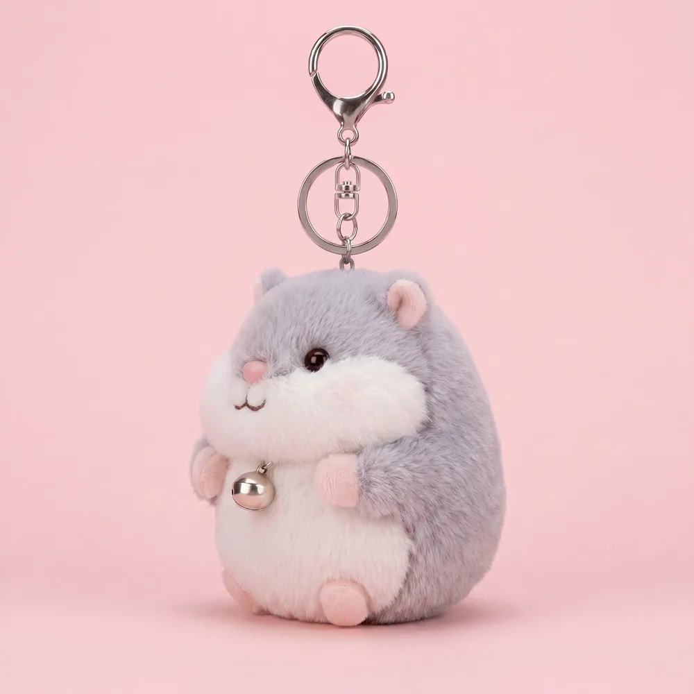 Hamster Plush Keychain thumbnail 2