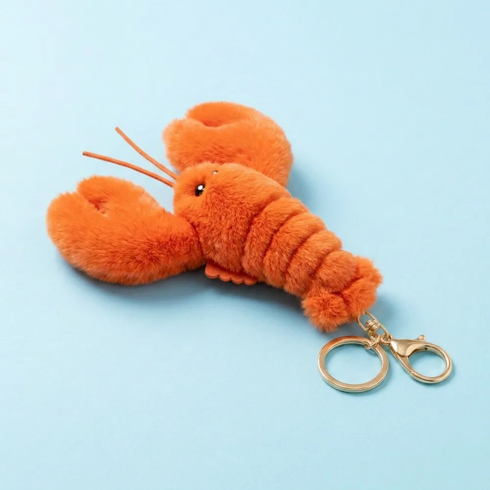 Lobster Baby Plush Bag Charm thumbnail 3