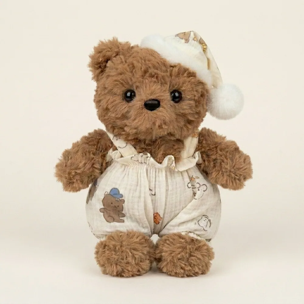 Overalls Pajama Bear Plush Toy
