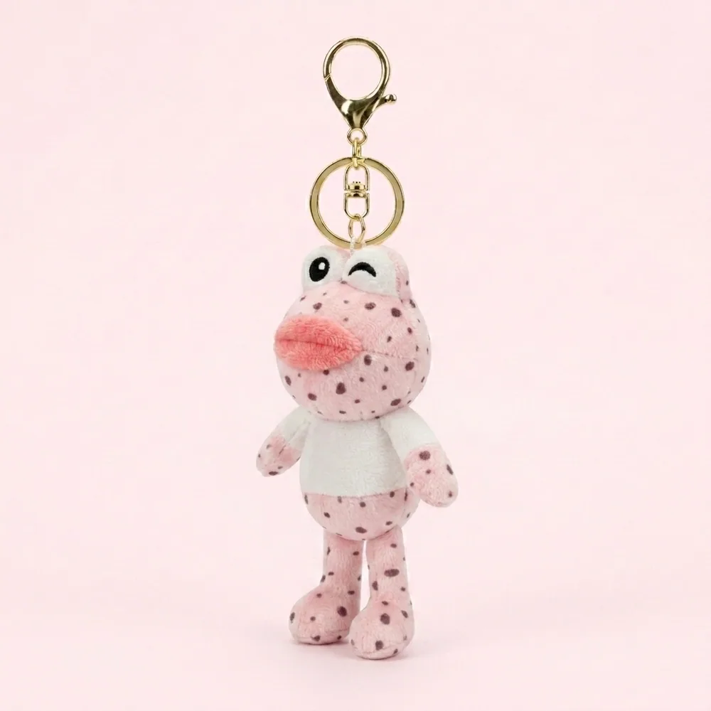 Polka Dot Frog Plush Bag Charm thumbnail 2