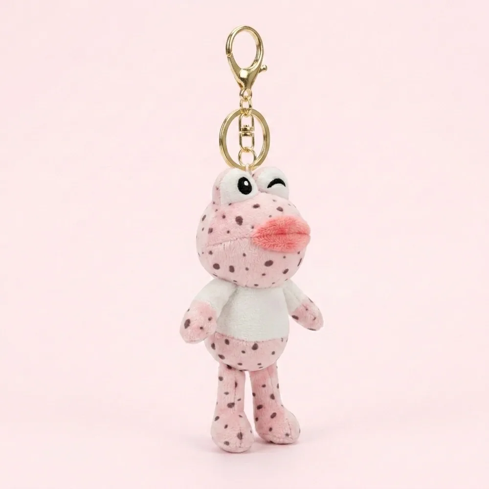 Polka Dot Frog Plush Bag Charm thumbnail 3