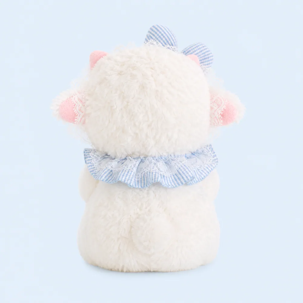 Sweet Lamb Plush with Gingham Bow thumbnail 4