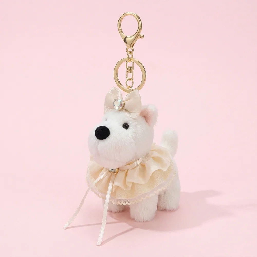 West Highland Terrier Plush Bag Charm thumbnail 2