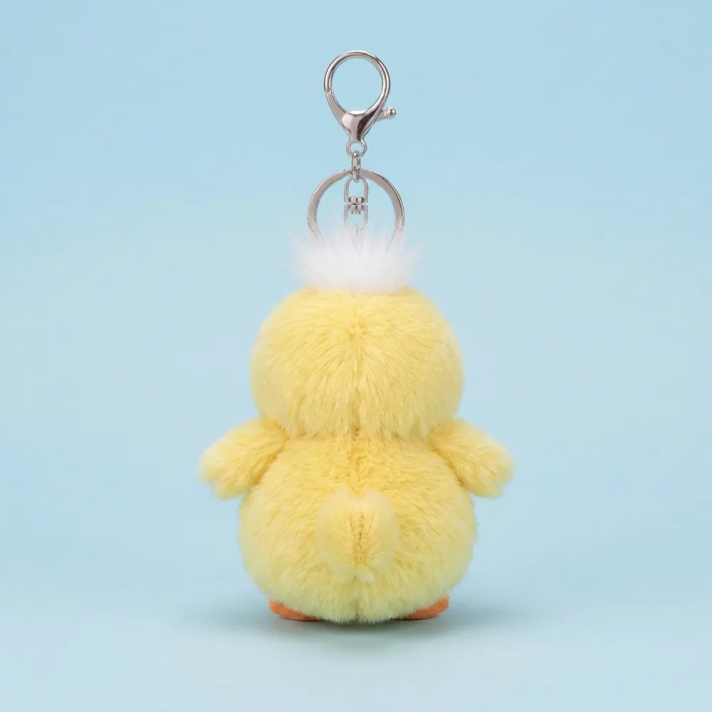 Yellow Duck Plush Keychain thumbnail 4